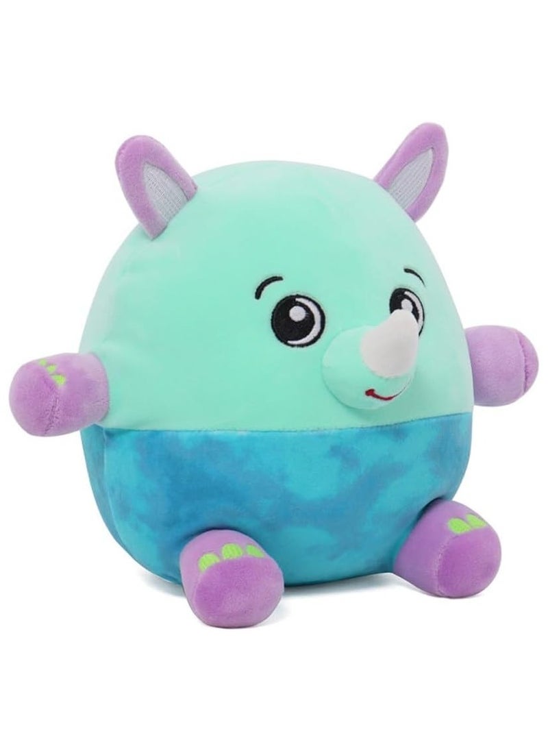 Happy Lines Gifts Dream Beams glow in the dark - , Rafael the rhino (7.5"/18cm) - Vacuum Pack w/ hangtag  - Image 2