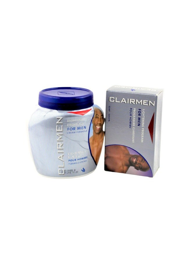clairmen Lightening Jar for Men 500ML and Soap 180g Set - Image 5
