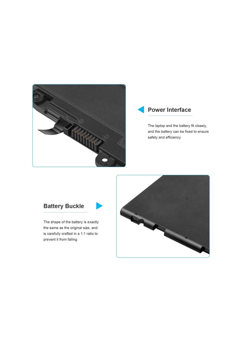 Terabyte بطارية SN03XL ST03XL 11.4V 44Wh متوافقة مع //HP..) EliteBook 820 G3 EliteBook 820 G4 EliteBook 725 G3 EliteBook 725 G4 سلسلة - Image 4