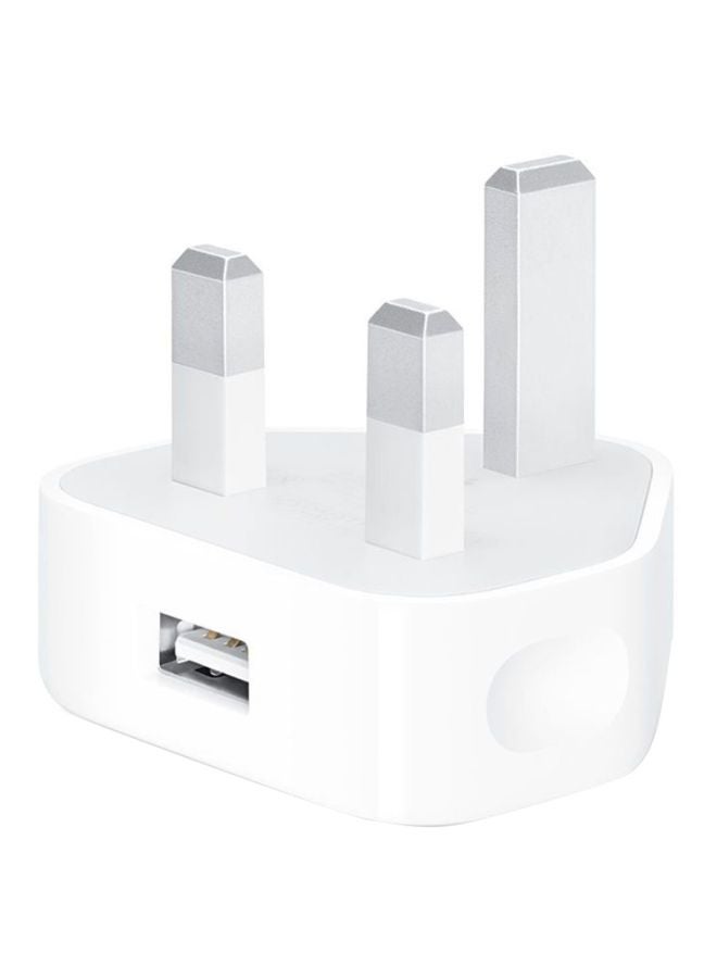 ابل  محول طاقة بمنفذ USB وبقدرة 5 وات أبيض - Image 1