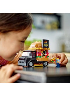 LEGO City Burger Van 60404 Building Toy Set (194 Pieces)  - Image 3