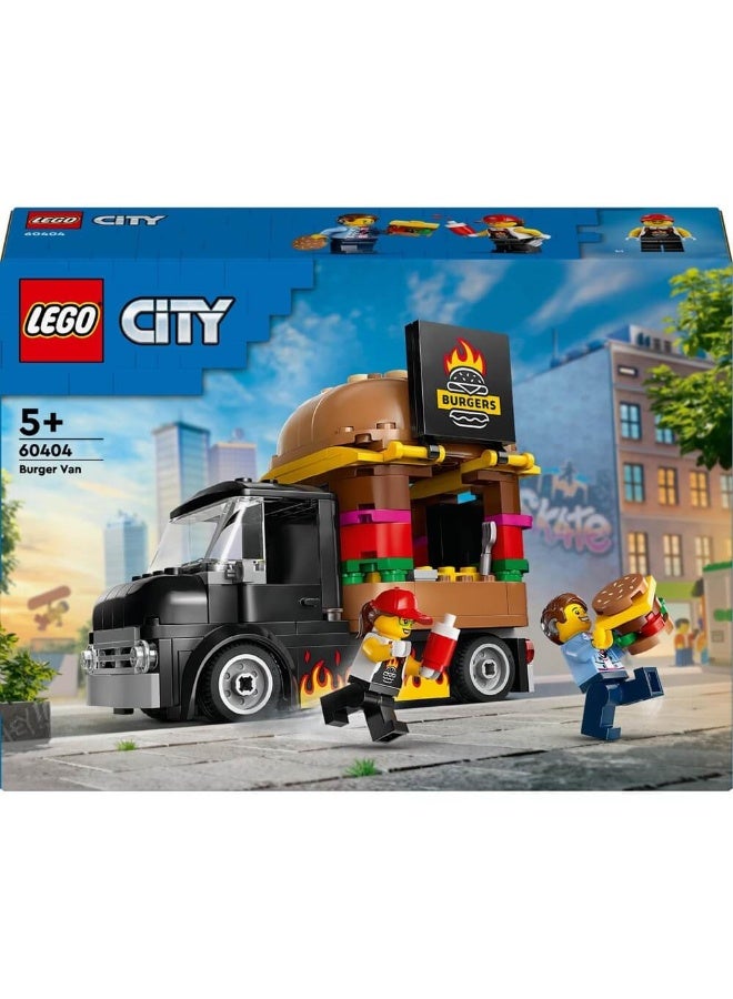 LEGO City Burger Van 60404 Building Toy Set (194 Pieces) - Image 2