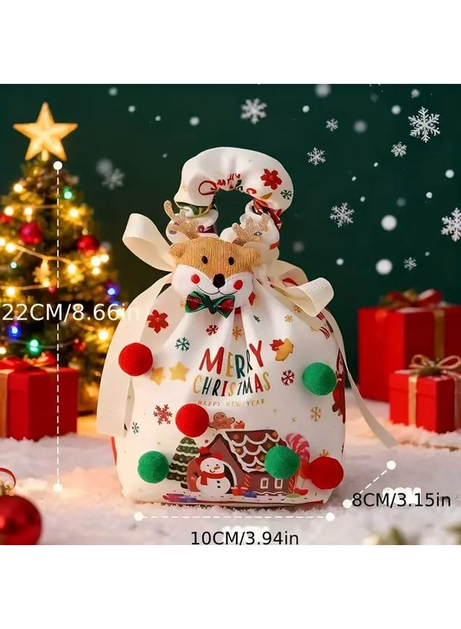 Christmas Santa Claus Gift Bag For Halloween Festive Present Wrap Packaging - Image 4