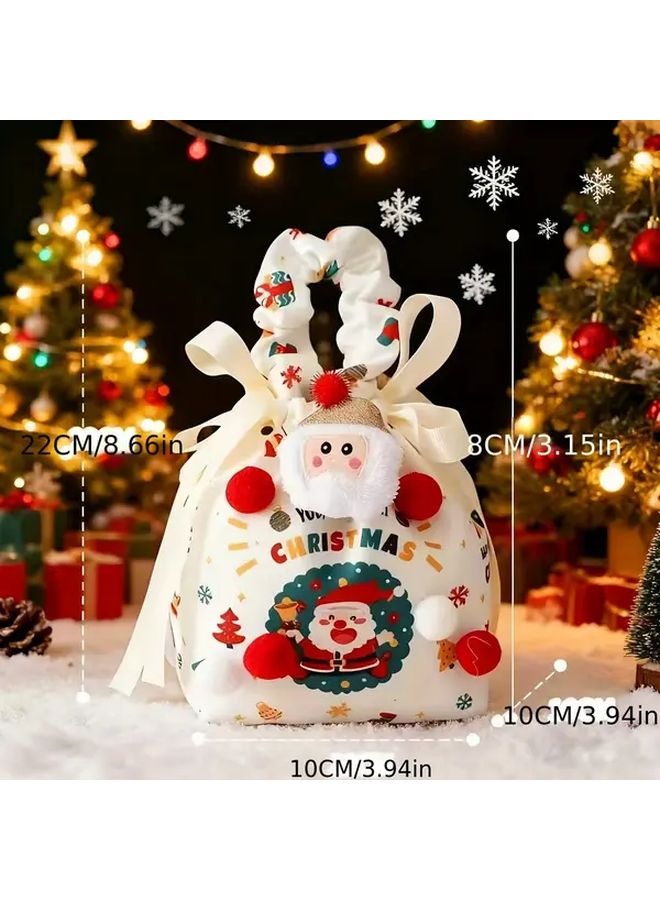 Christmas Santa Claus Gift Bag For Halloween Festive Present Wrap Packaging - Image 1