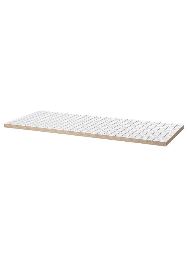 Zaboon Table Top, White/Anthracite, 140X60 Cm - Image 1