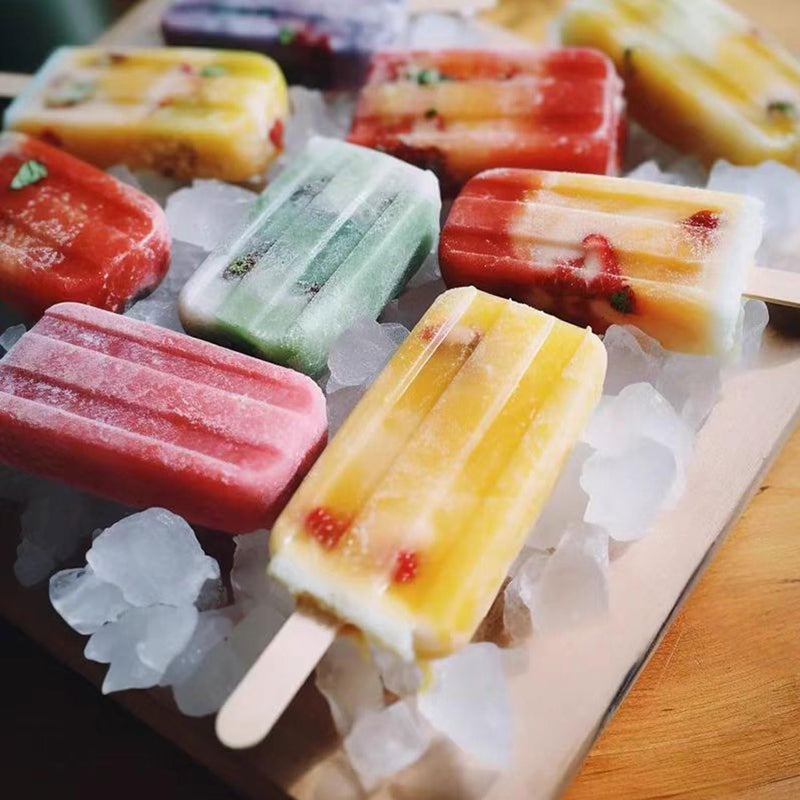 Borogo 150 Pcs Craft Sticks Ice Cream Sticks, Borogo 6" x 3/4" Sticks Natural Wood Popsicle Craft Sticks Treat Sticks Ice Pop Sticks for DIY Crafts - Image 5