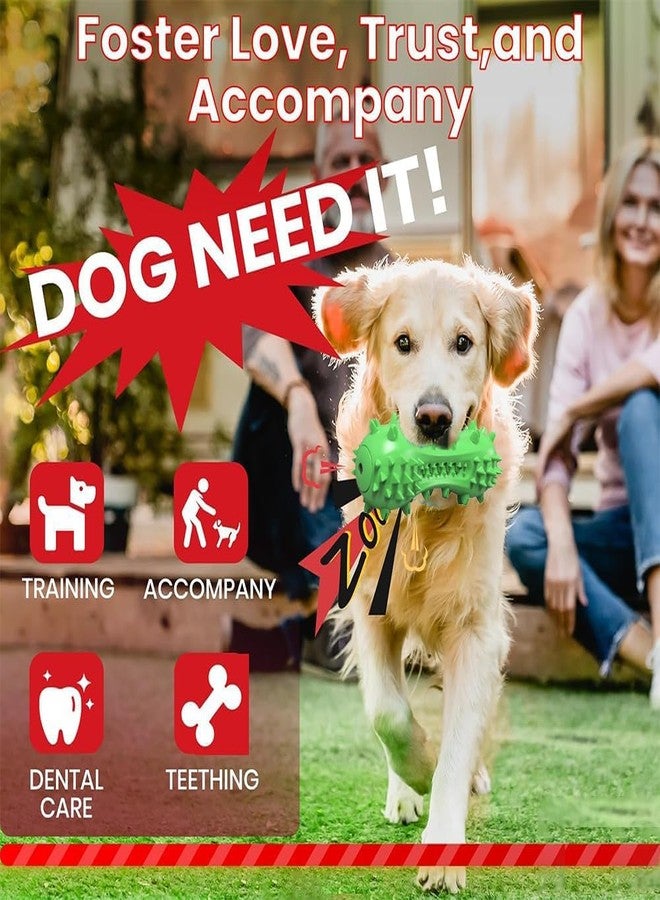SLAUNT Dog Teeth Cleaning Toy for Aggressive Chewers,Squeaky Interactive Dog Toy for Small Medium Large Breed for Training, Playing, Chewing,Puppy Christmas,Easter Birthday Gifts - Image 4