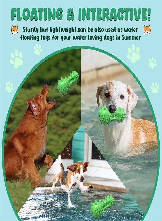 SLAUNT Dog Teeth Cleaning Toy for Aggressive Chewers,Squeaky Interactive Dog Toy for Small Medium Large Breed for Training, Playing, Chewing,Puppy Christmas,Easter Birthday Gifts - Image 3