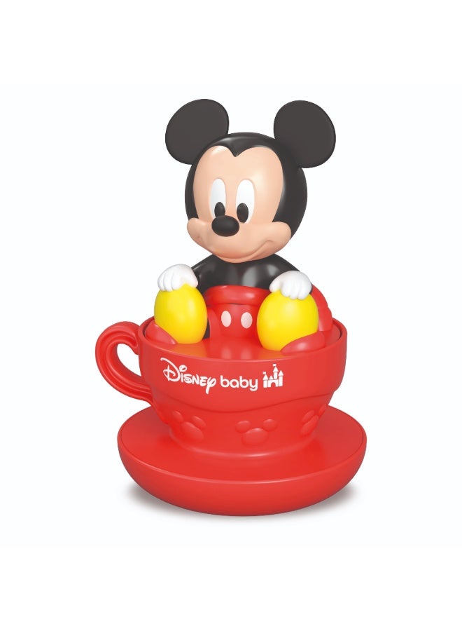 Disney شخصية أكواب الشاي الدوارة من ديزني بيبي، قطعة واحدة متنوعة (قد يختلف الشخصية) تباع كل واحدة على حدة | ميكي ماوس، ميني ماوس، سيمبا، ستيتش | شخصية قابلة للجمع | شخصية عرض | هدية مثالية لجمع الهدايا والأطفال - Image 1