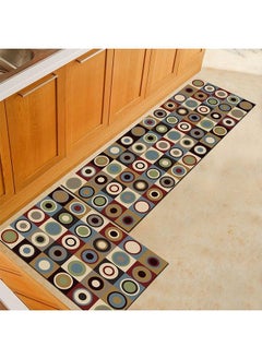 Angel city Geometric Pattern Kitchen Floor Mat Multicolour  - Image 2