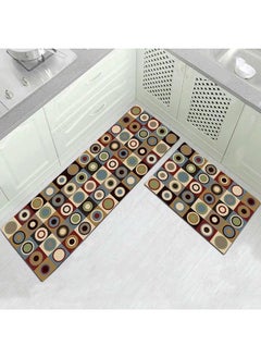 Angel city Geometric Pattern Kitchen Floor Mat Multicolour  - Image 4