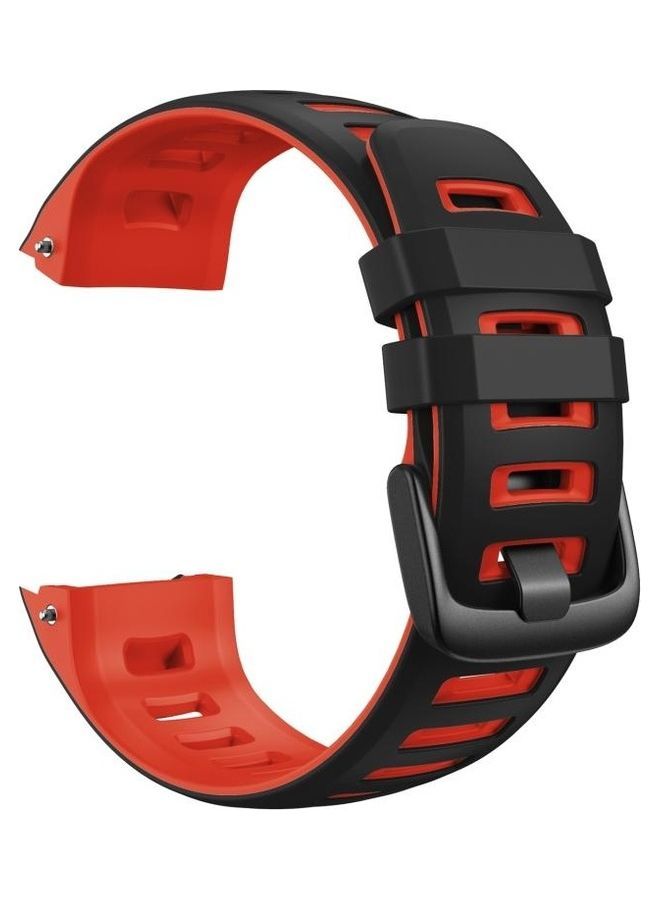 NIBEMINENT Silicone Replacement Strap Watchband For Garmin Instinct/Esports Black - Image 1