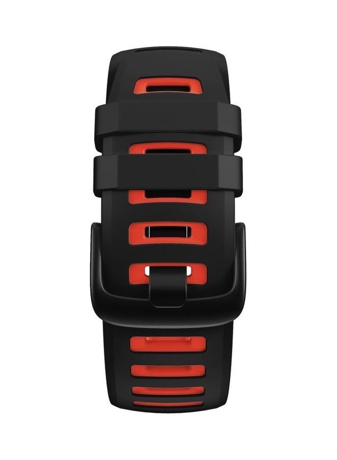 NIBEMINENT Silicone Replacement Strap Watchband For Garmin Instinct/Esports Black - Image 3