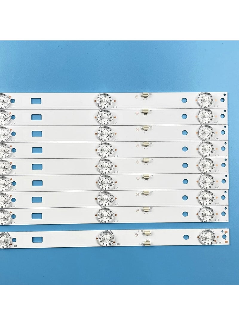 Generic 9 Pcs Led Backlight for TCL 55" E55DU1000 (JS-D-JP5510-A61EC, JS-D-JP55DM-C61EC)  - Image 3