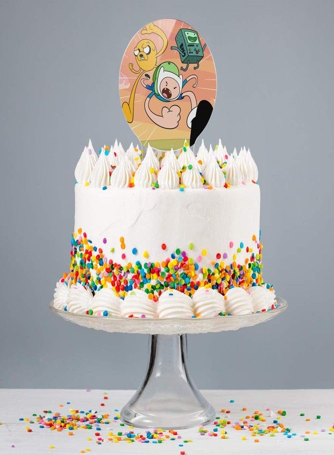 GRAPHICS & MORE Acrylic Adventure Time Finn and Jake Attack Friends Cake Topper Party Decoration for Wedding Anniversary Birthday Graduation - Image 4