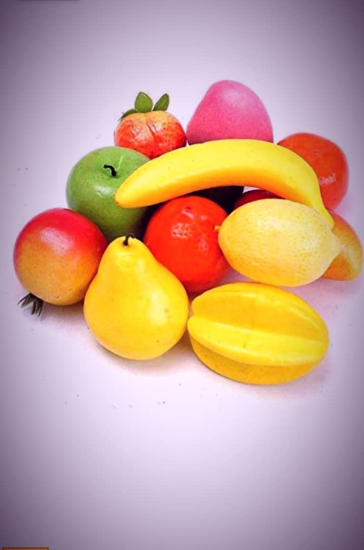LOGRO Artificial Fruit Fake Fruit for Home Kitchen Party Photography Prop Wedding Decoration (Multicolor) Pack of 10 Piece - Image 3
