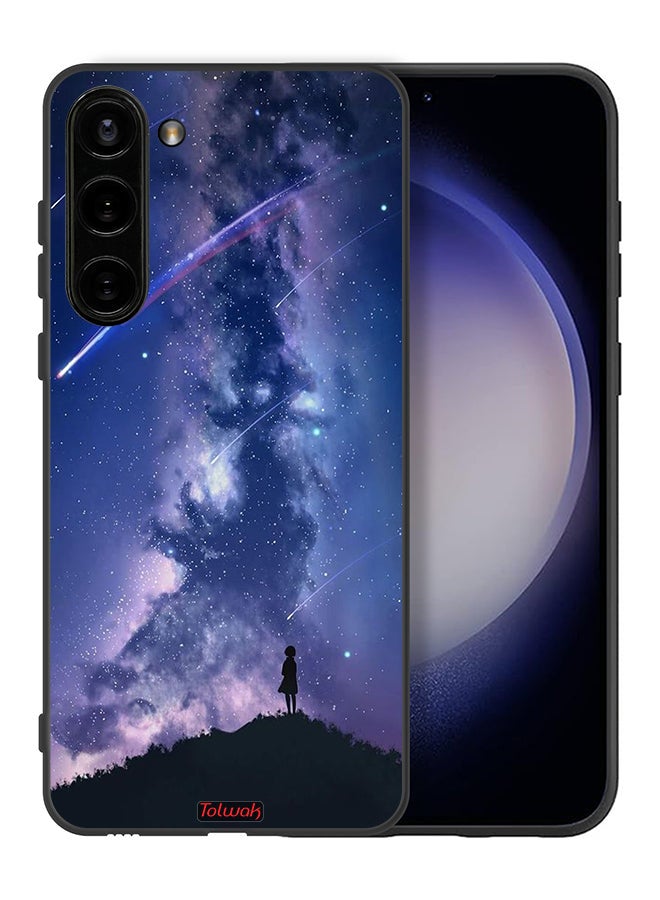Tolwak Samsung Galaxy S23 Plus 5G Protective Case Cover Moving Stars - Image 2
