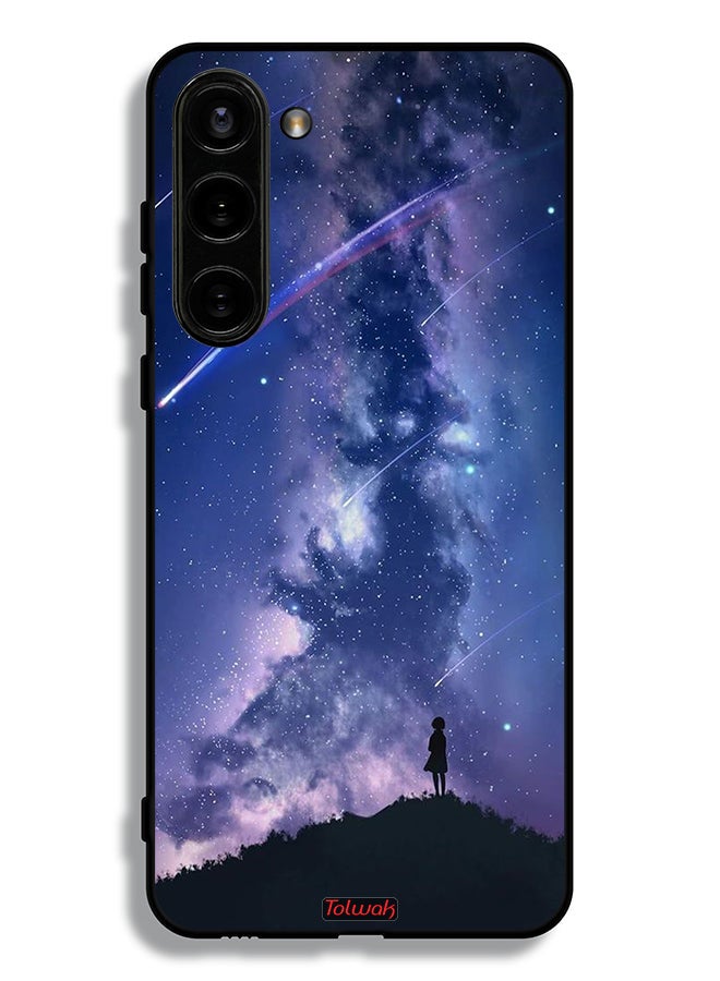 Tolwak Samsung Galaxy S23 Plus 5G Protective Case Cover Moving Stars - Image 3