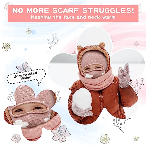 GSAFEME Kids Balaclava Ski Mask - Winter Face Mask for Boys & Girls - Cold Weather Gear for Skiing, Snowboarding - Image 4