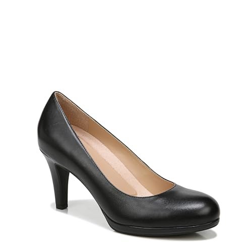 Naturalizer Womens Michelle Pump Black Leather 9.5 W - Image 1