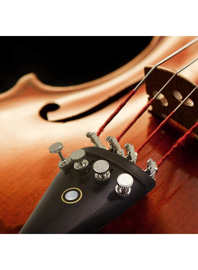 Dilwe Dilwe 3 in 1 Violin Set, Violin Tailpiece & Tailpiece Rope & Tuners Kits Set for 4/3 4/4 Violin Replacement Part  - Image 5