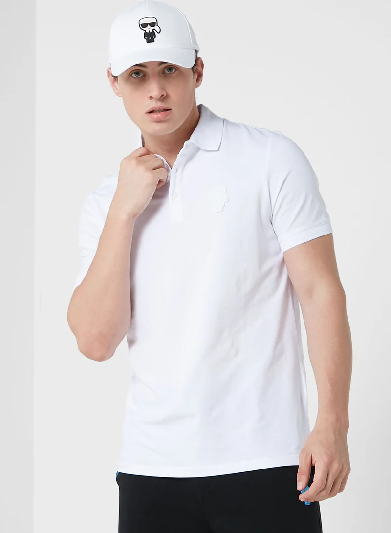 Karl Lagerfeld Causal Short Sleeve Polo