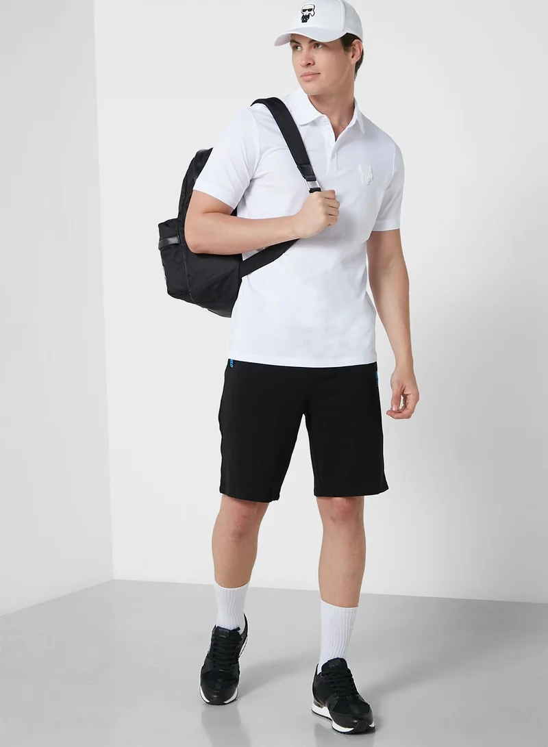 Karl Lagerfeld Causal Short Sleeve Polo