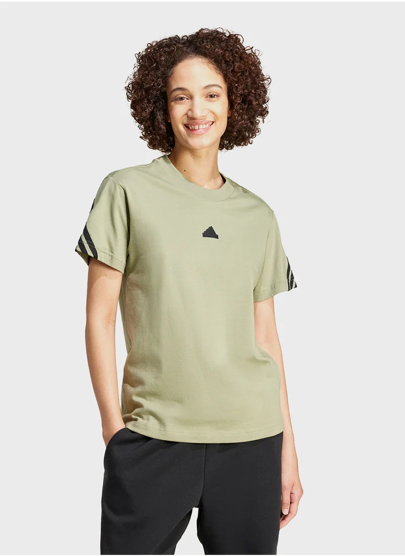 اديداس Future Icon 3 Stripe T-Shirt