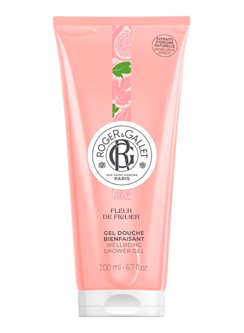 ROGER & GALLET Roger&Gallet Fleur de Figuier Wellbeing Shower Gel 200ml - Image 1