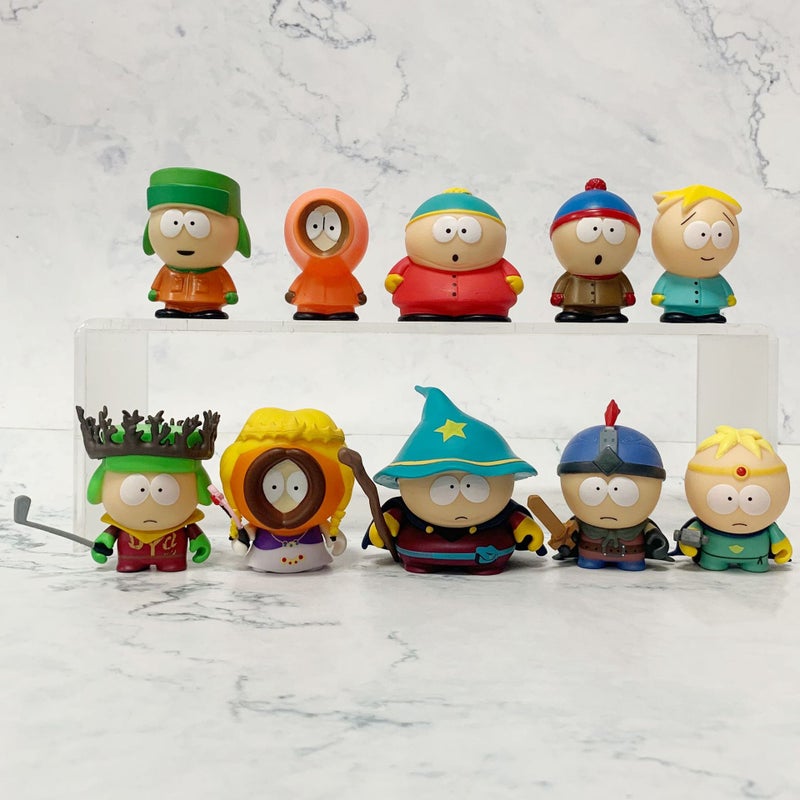 South Park South Park American band Stick of Truth Shuai Park car decoration hand-made doll(South Park 5 boxed) - Image 2