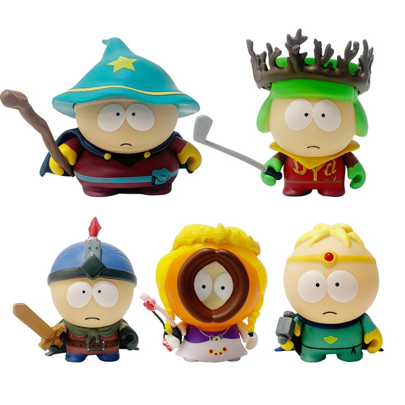 South Park South Park American band Stick of Truth Shuai Park car decoration hand-made doll(South Park 5 boxed) - Image 3