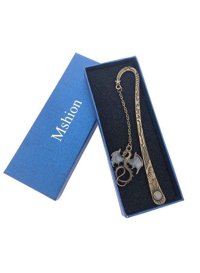 Mshion Bookmarks For Women Menmetal Bookmark For Book Lovers Luminous Book Marks With Gift Box Fit Kids Girls Reading Lovers - Image 1