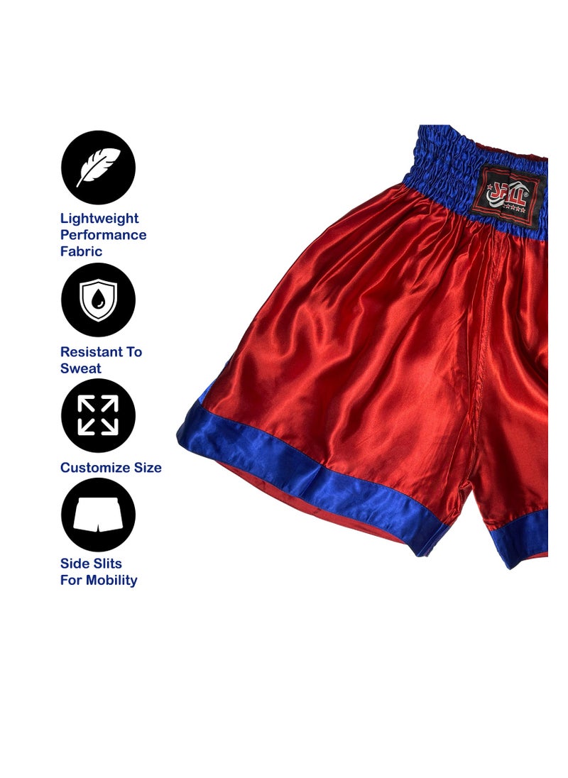 Spall Boxing Shorts For Men Muay Thai Shorts For Kickboxing Wrestling Grappling Fight And Cross Training Martial Arts Training Gym Clothing  - Image 2