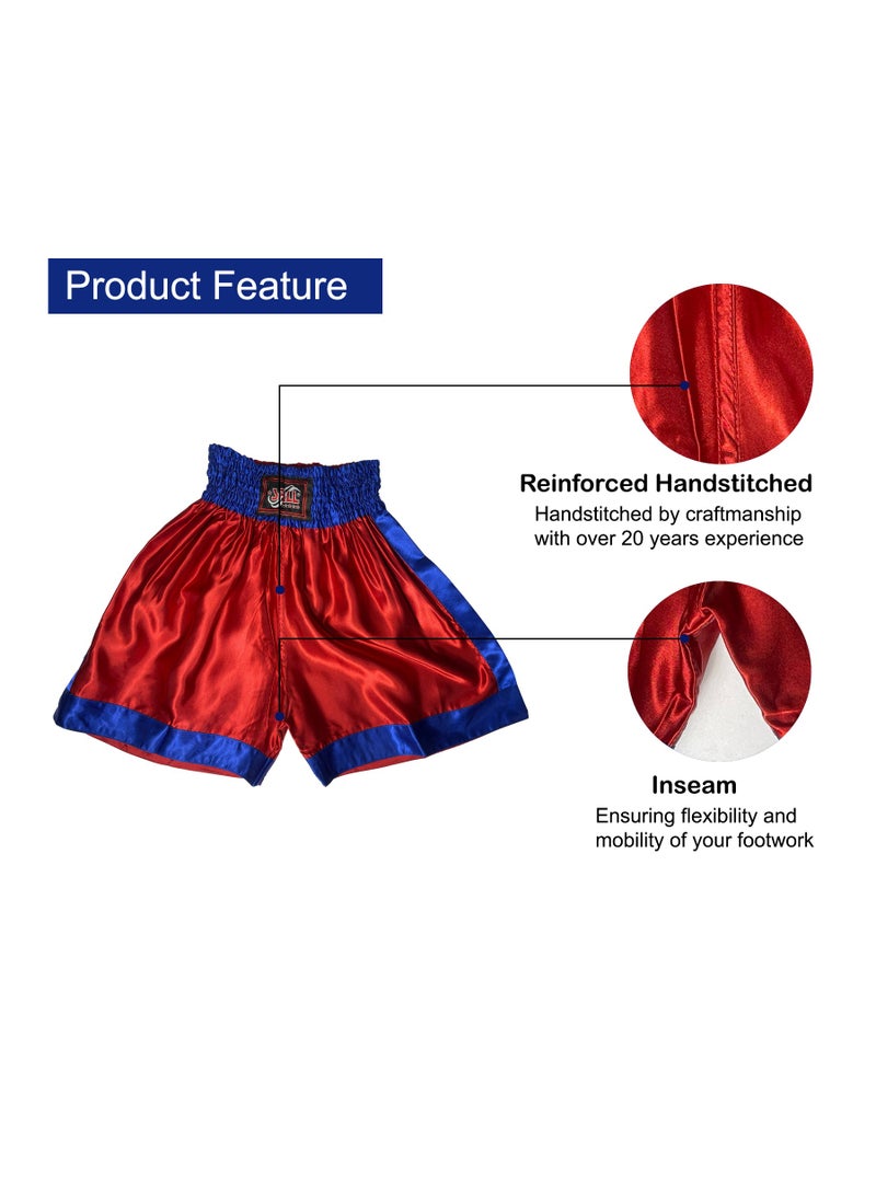 Spall Boxing Shorts For Men Muay Thai Shorts For Kickboxing Wrestling Grappling Fight And Cross Training Martial Arts Training Gym Clothing  - Image 4
