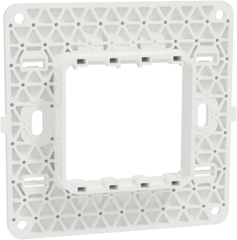 Schneider Electric Miluz E 2-Gang Supporting Frame - White - Image 2