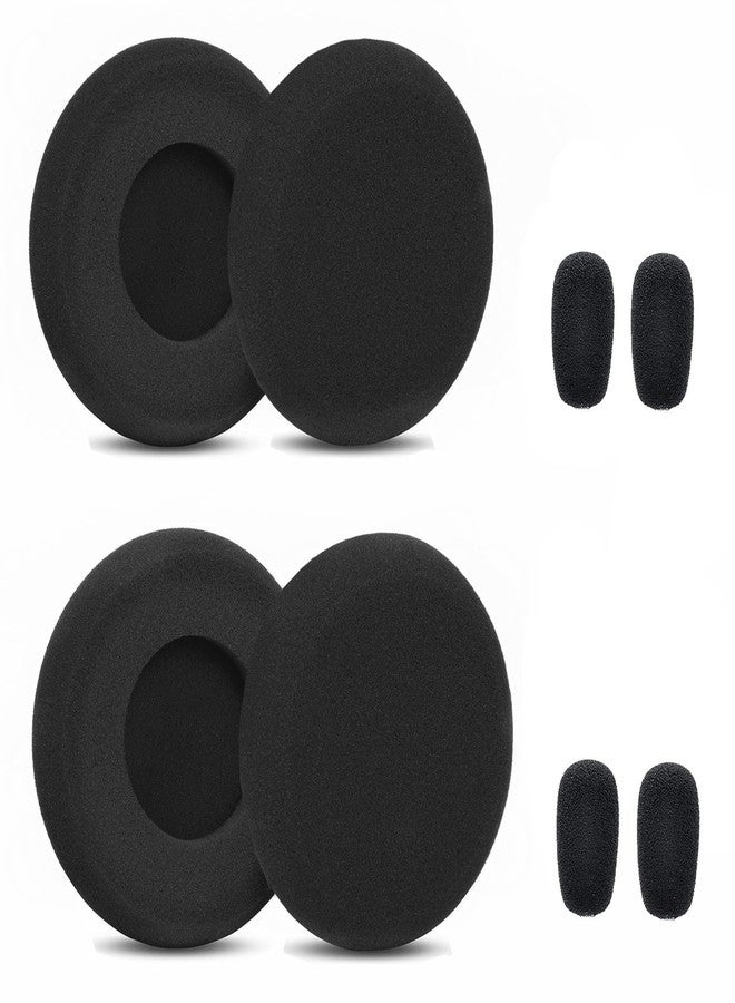 YDYBZB C400-XT Ear Pads Cushions Kit Compatible with BlueParrott C400-XT C400XT Mono Bluetooth Wireless Headset Replacement Accessories Earpads Mic Foam High-Density Foam Black - Image 1