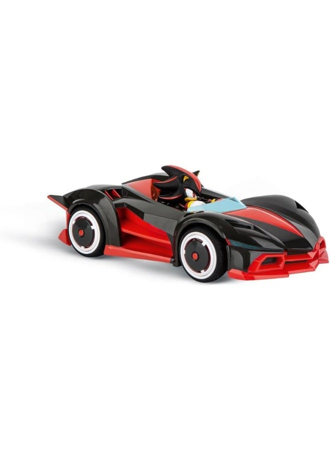 Carrera RC 2.4GHz Sonic Racing Shadow I Officially Licensed SEGA Design I Full Driving & Steering Function I LED Light I Up to 9 km/h I For Ages 6+ - Image 2
