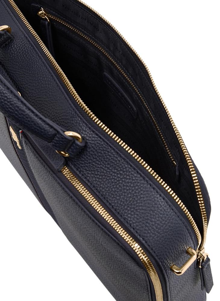 TOMMY HILFIGER Logo Detail Top Handle Flap Over Crossbody  - Image 4