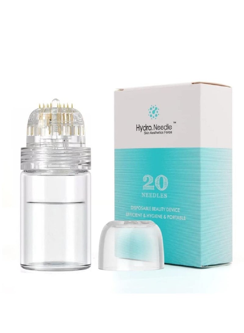 Hydra 20 Micro Needle Titanium Applicator Bottle Anti-aging Skin Care Reusable 0.6mm - Image 3
