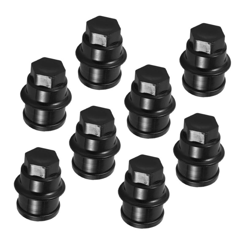 Eringogo 8Pcs Lug Nut Covers Easy Installation Durable Auto Accessories For Cars Trucks - Image 2