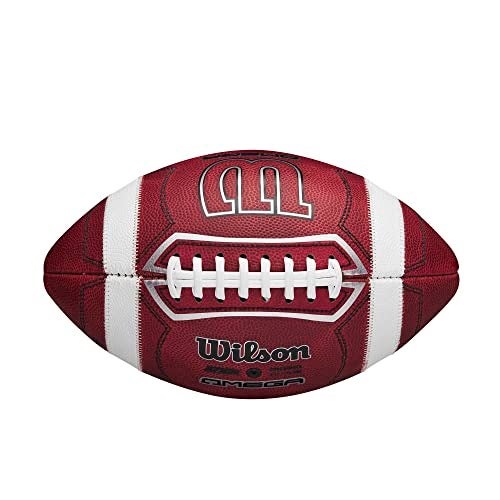 Wilson Omega Official College Football - Official Size  Brown - Image 3