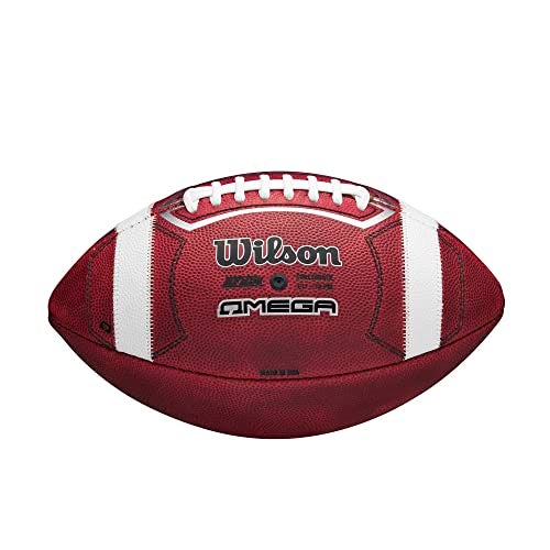 Wilson Omega Official College Football - Official Size  Brown - Image 2