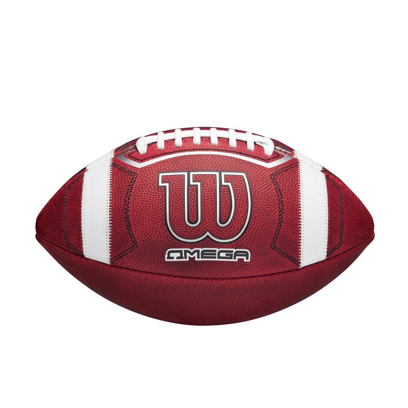 Wilson Omega Official College Football - Official Size  Brown - Image 1
