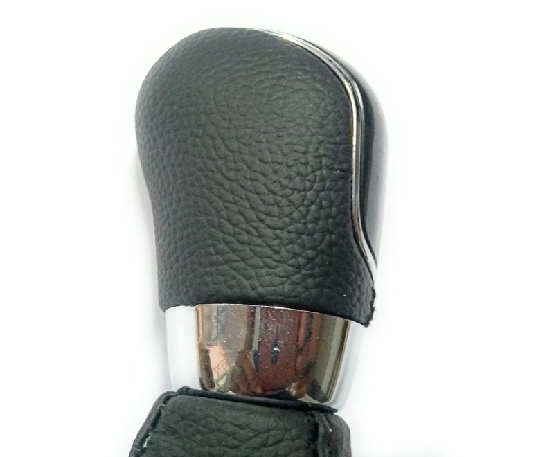 Gopinath Autolink Car Gear Shift Lever Shifter Knob with Leather Boot Compatible with EcoSport (All Manual Model Eco Sport) - Image 5