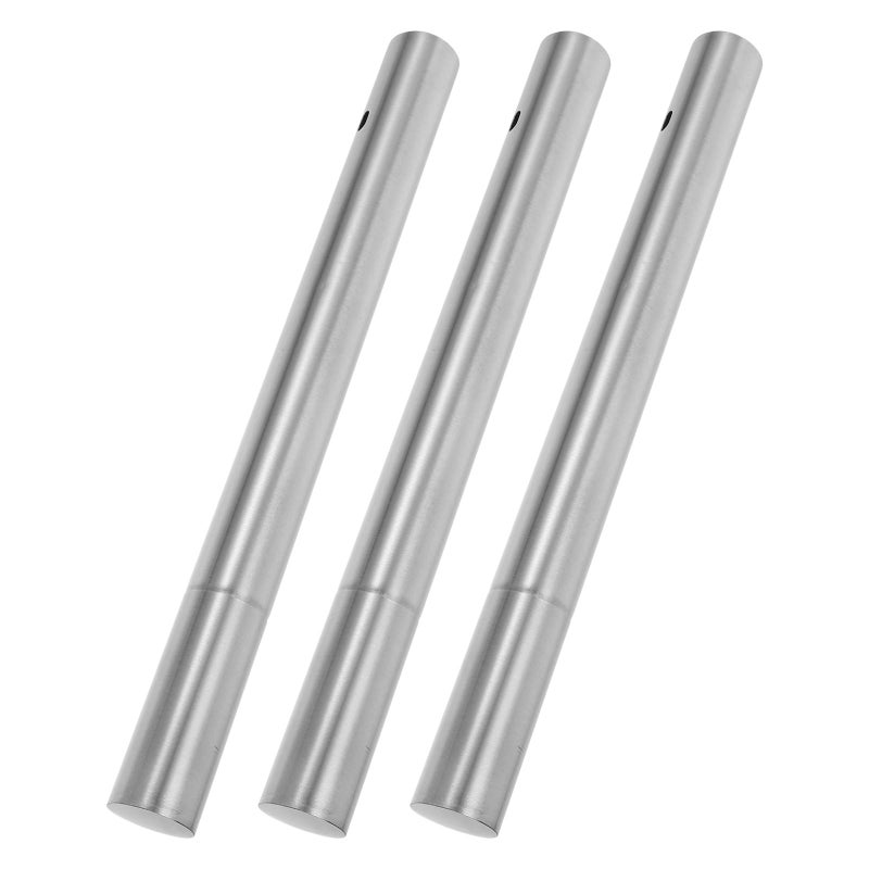 3pcs Document Tube: Stainless Steel Birth Certificate Holder - Diploma Storage Holder Tube For Marriage License Photo Home Office - Image 5