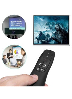 ماركة غير محددة جهاز التحكم عن بعد المقدم اللاسلكي ، R400 2.4GHz USB اللاسلكي مقدم PowerPoint الأحمر ليزر القلم مؤشر PPT الفرس للعرض التقديمي  - Image 2
