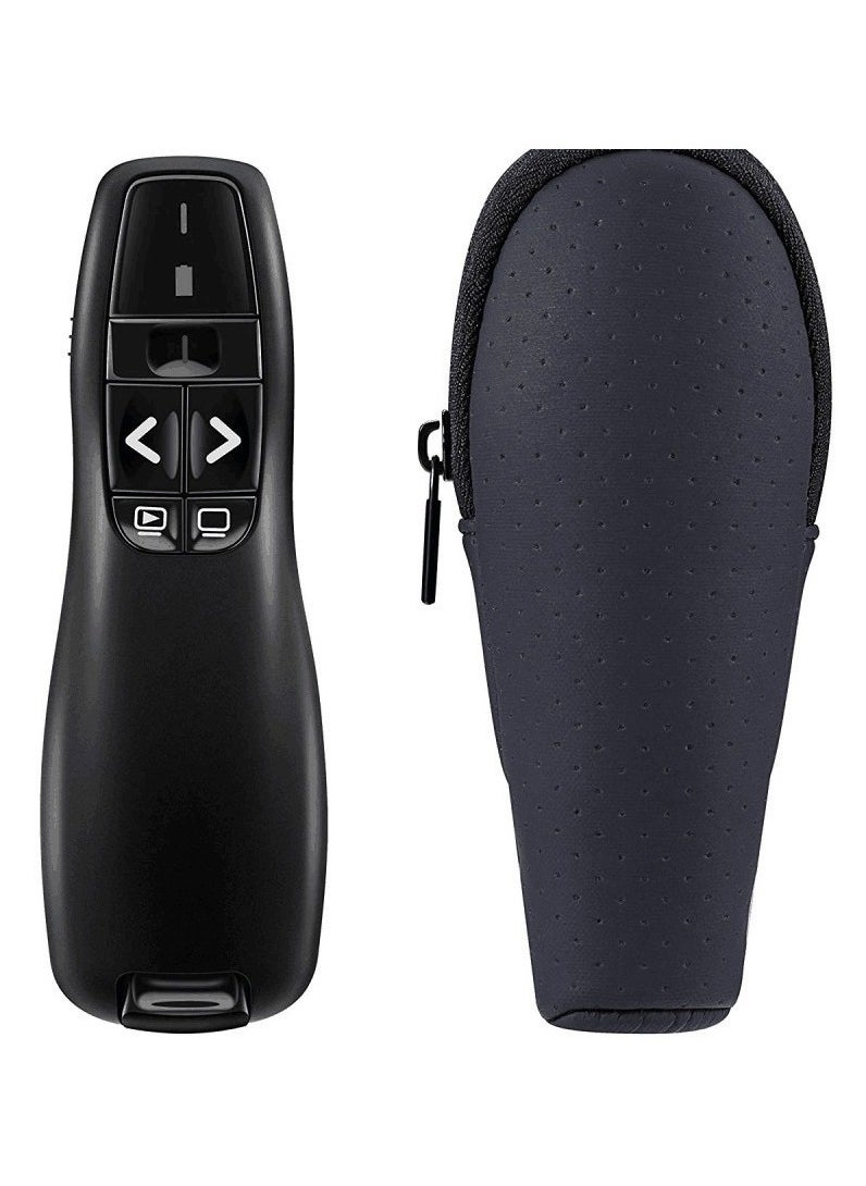ماركة غير محددة - جهاز التحكم عن بعد المقدم اللاسلكي ، R400 2.4GHz USB اللاسلكي مقدم PowerPoint الأحمر ليزر القلم مؤشر PPT الفرس للعرض التقديمي - Image 1