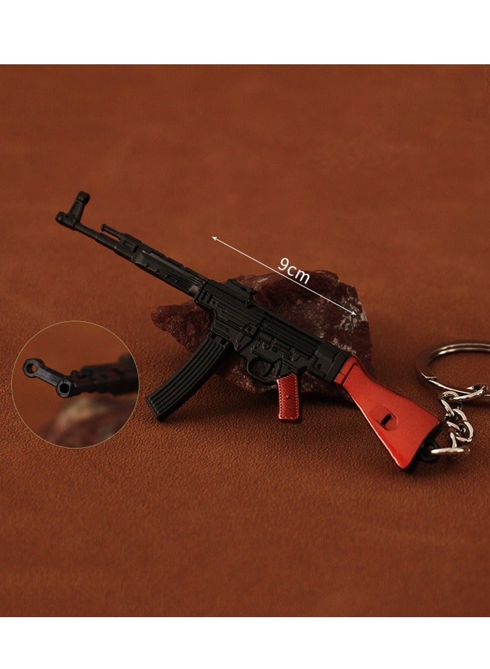 3 قطع من سلسلة المفاتيح المعدنية الصغيرة PUBG ذات الطراز القديم - Image 4
