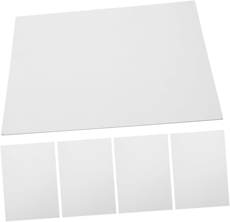 DIYEAH 5pcs Cardboard Sheets Durable Frame Backing Support for Picture Mats Crafting and Mailing Smooth Finish for Organization and Enhanced Frame Stability - Image 1