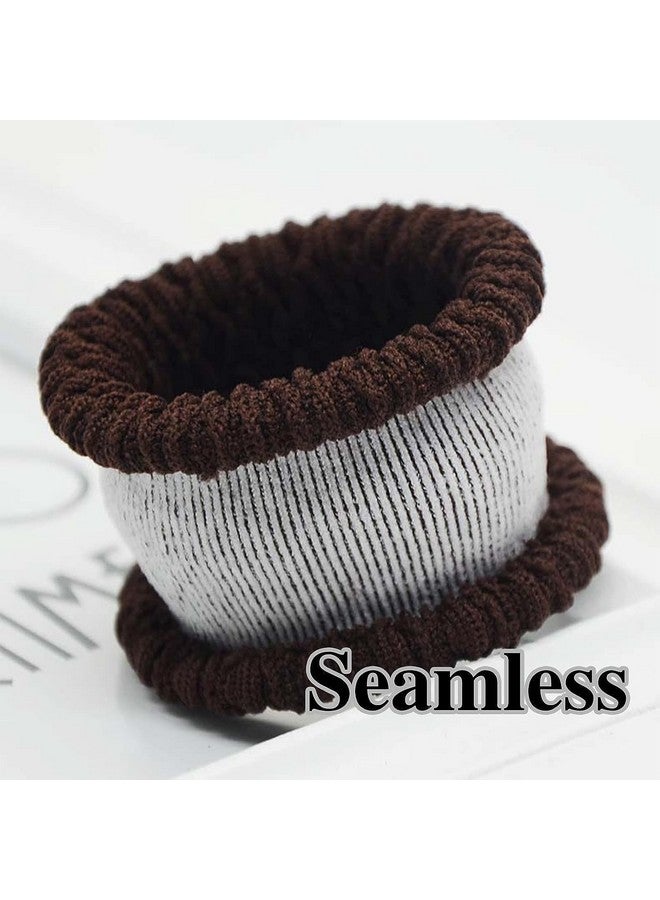 Rlanos Stylish Hair Accessories Set, Hair Bands, Ties, Ponytail Holders for Women, Rubber Band Combo, Ponytail Holder, Hair Ties Girls, Thick Hair Band For Women (Pack Of 12) Muticolor - Image 5